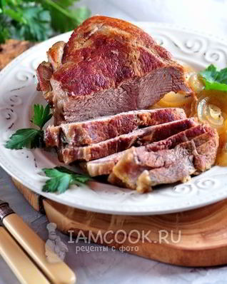 Телятина, запеченная в духовке в фольге