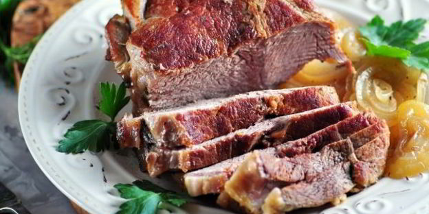 телятина, запеченная в духовке в фольге