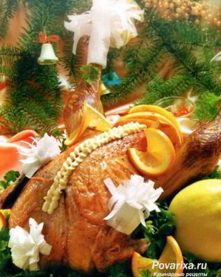 Традиционная запеченная индейка