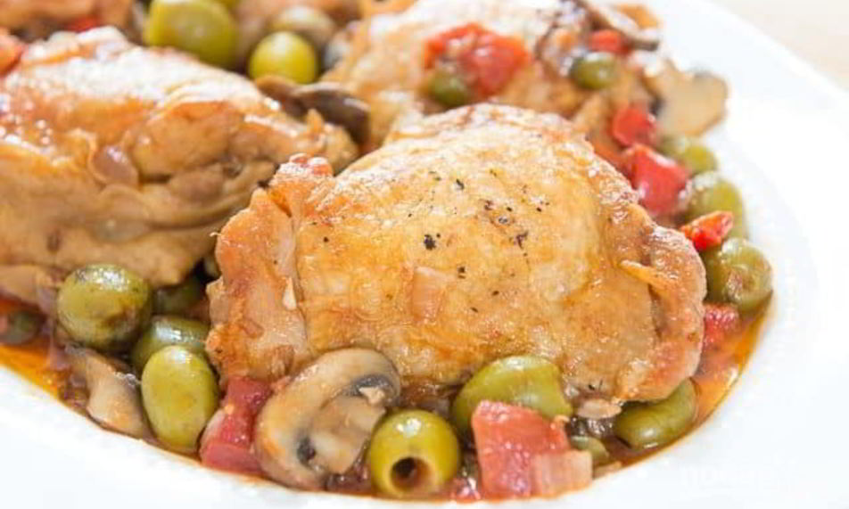 Рецепт цыпленка кассиатор