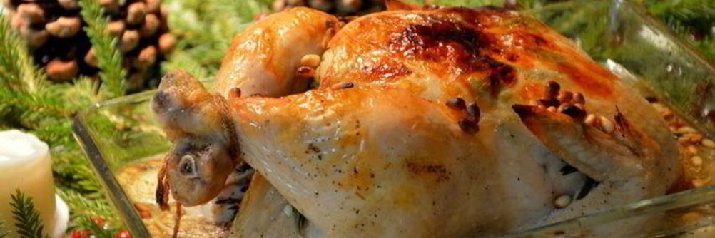 Цыпленок с чесноком и травами