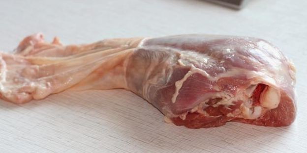 запеченая индюшачья голень