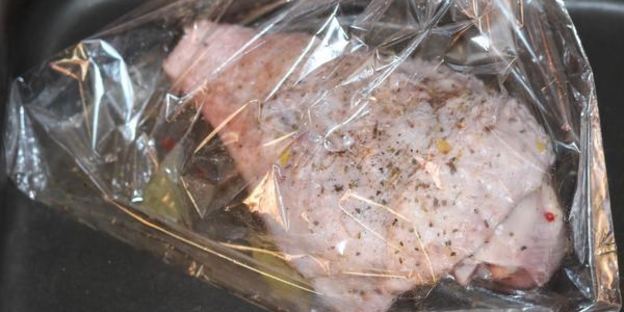 запеченая индюшачья голень