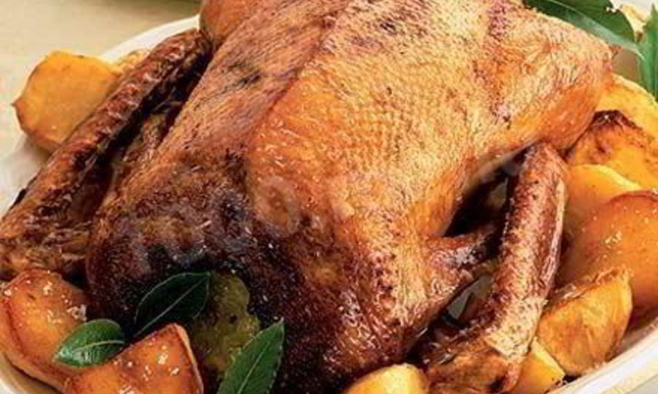 Рецепт запеченного гуся