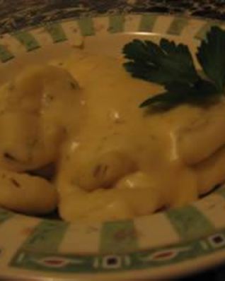 Ньокки с голубым сыром