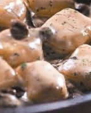 Ньокки с лесными грибами