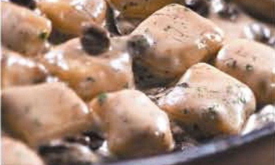 Рецепт ньокков с лесными грибами