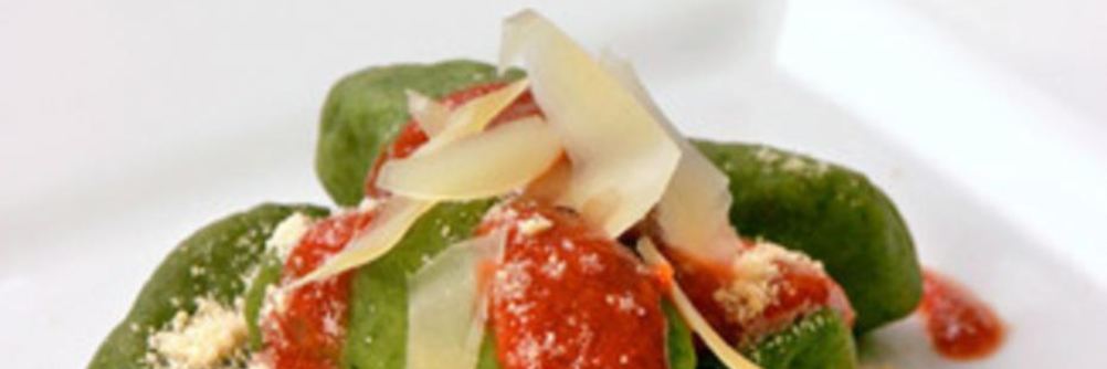 Ньокки со шпинатом