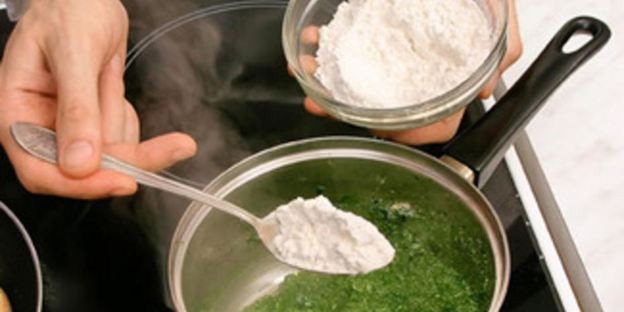 ньокки со шпинатом