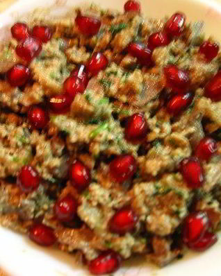 Баклажаны Ачечили с вареным сердцем