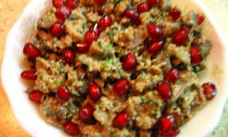 Рецепт баклажанов ачечили с вареныма сердцема