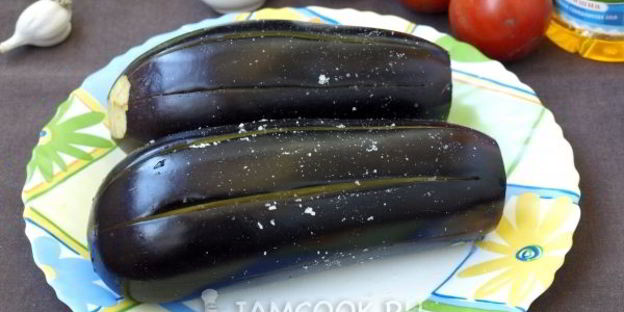 баклажаны, фаршированные овощами