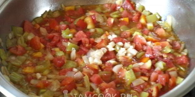 баклажаны, фаршированные овощами