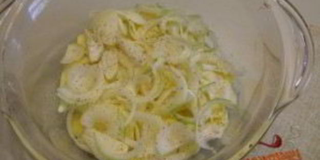 баклажаны с фаршем и картошкой