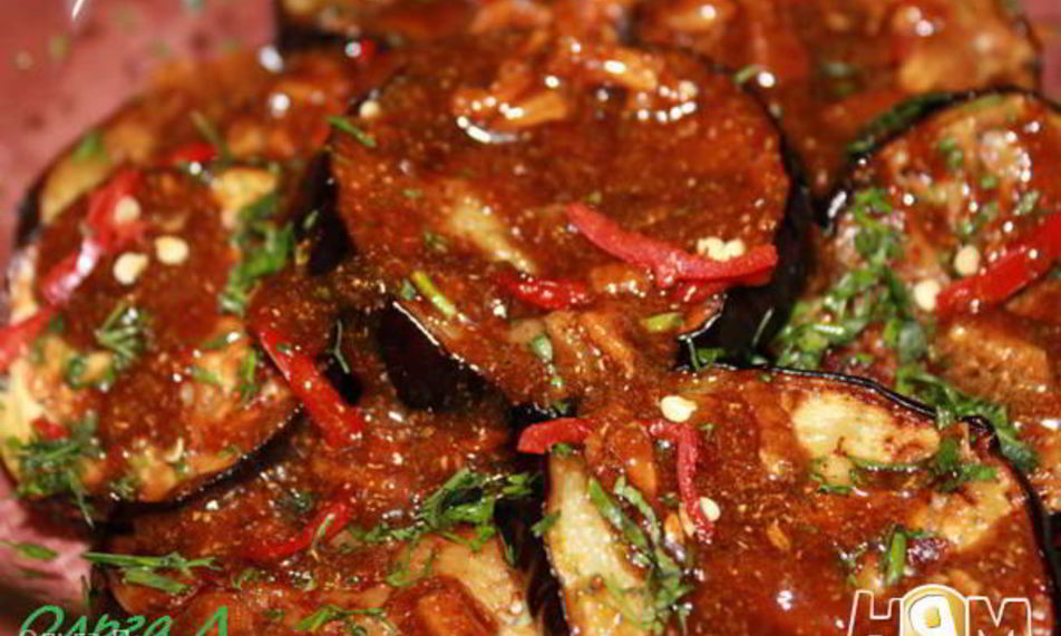 Рецепт баклажанов в лимонно-медовой карамели