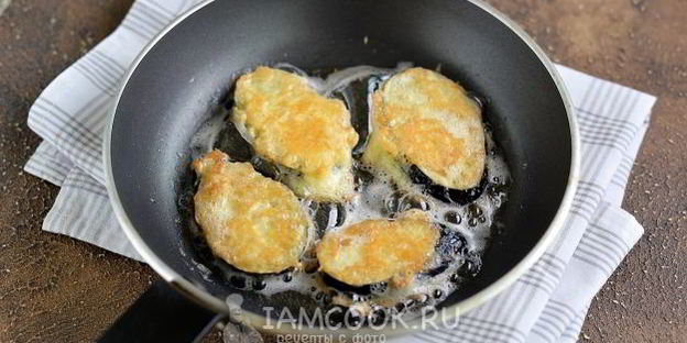 баклажаны в сырном кляре