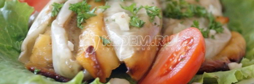 Баклажаны запеченные с сыром