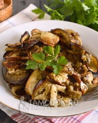 Баклажаны, запеченные в духовке