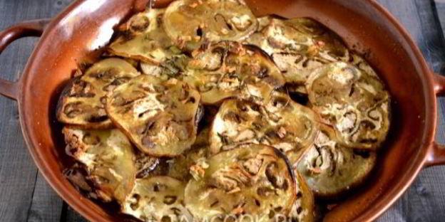 баклажаны, запеченные в духовке