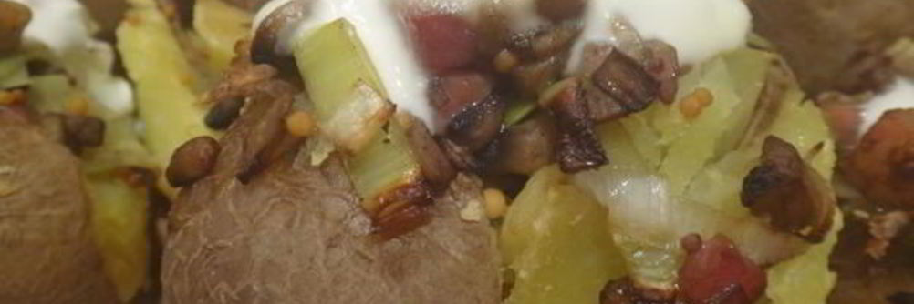 Фаршированный картофель