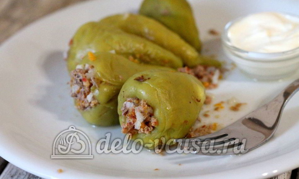 Рецепт фаршированного перца с рисом