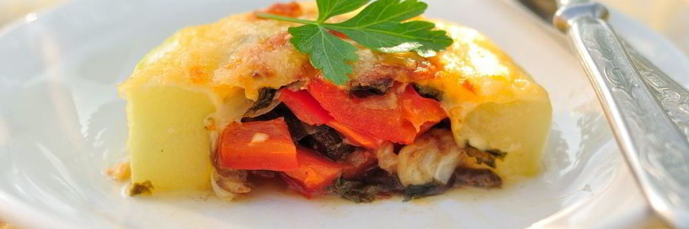 Фаршированные кабачки в духовке