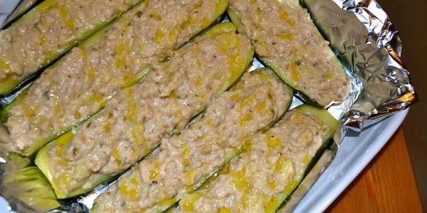 фаршированные кабачки
