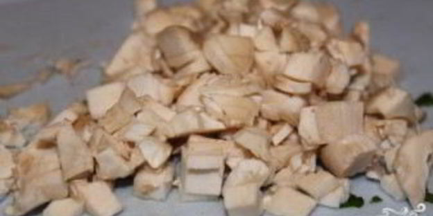 фасоль с грибами