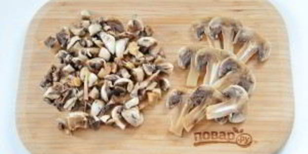 кабачки, фаршированные булгуром и грибами