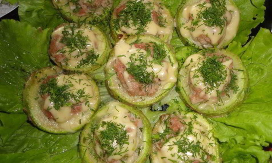 Рецепт кабачков сюрприза
