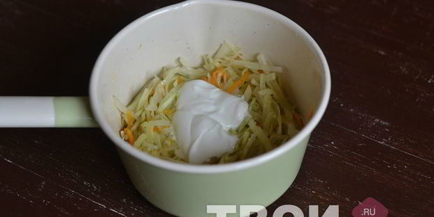 капуста тушеная десятиминутка