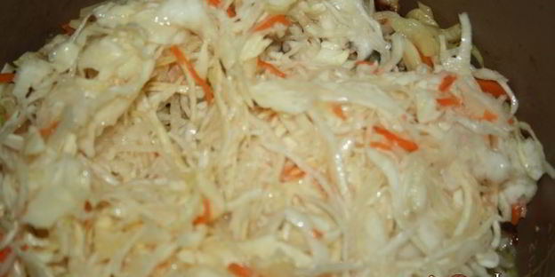 капуста тушеная по-немецки в мультиварке