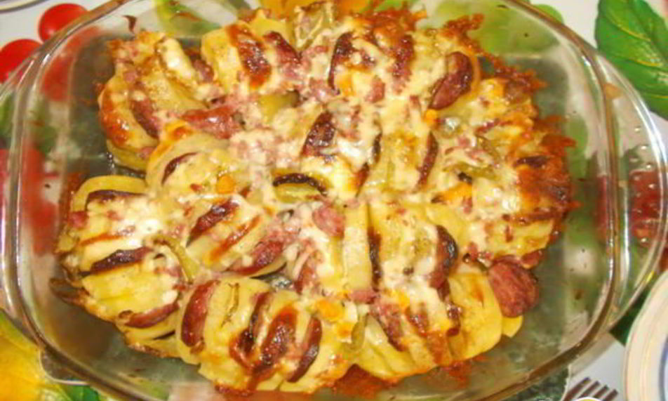 Рецепт картофеля запеченного в духовке