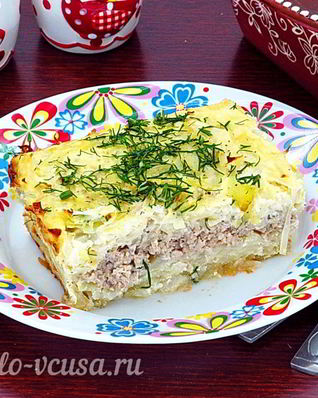 Мусака из капусты