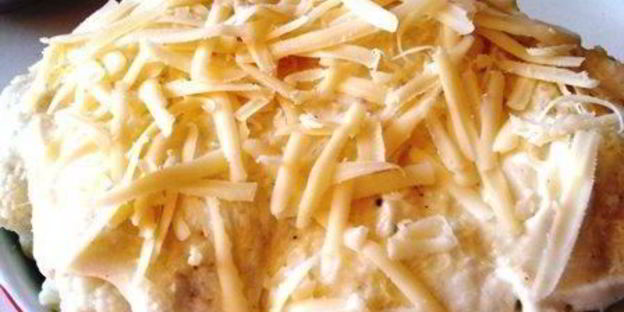 цветная капуста под белым соусом