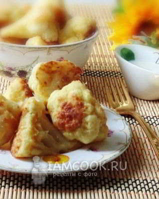 Цветная капуста жареная в муке