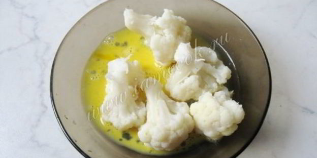 цветная капуста жареная в муке