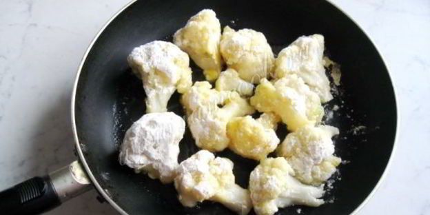 цветная капуста жареная в муке