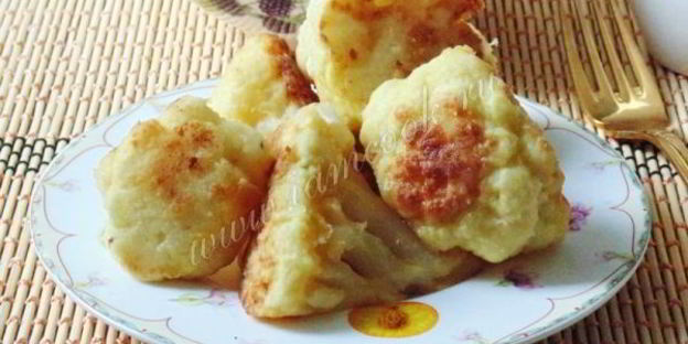 цветная капуста жареная в муке