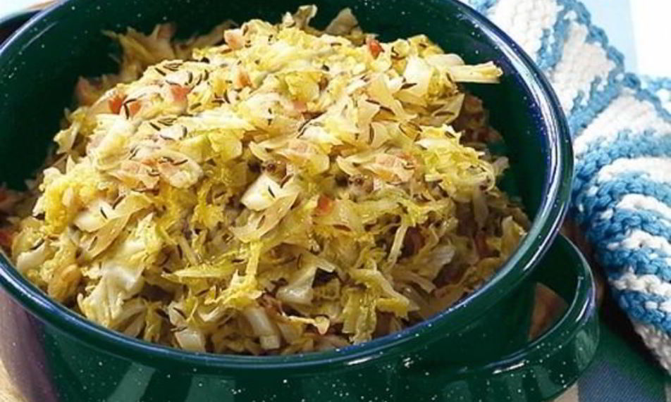 Рецепт тушеной капусты по-баварски