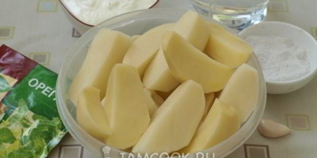 тушеная картошка в сметане