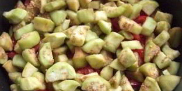 тушеные баклажаны в сметане