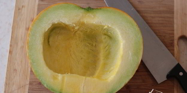 тыква запеченная с солью