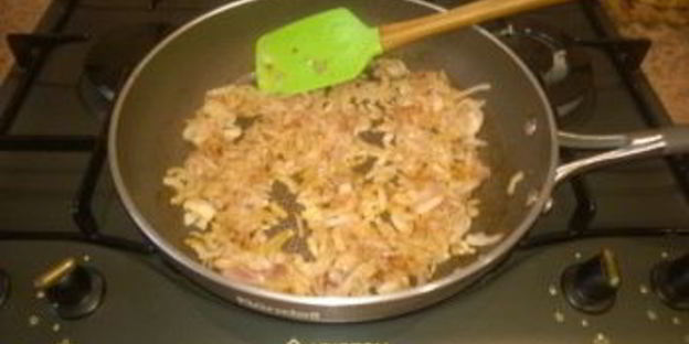 тыква, жаренная с луком