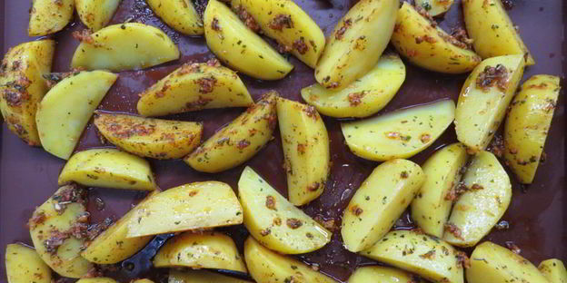 запеченный картофель по-турецки