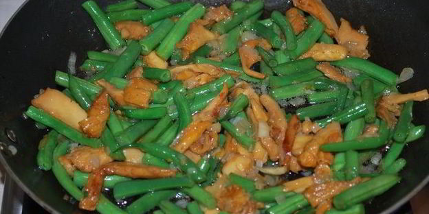 запеченные цукини с лисичками и фетой