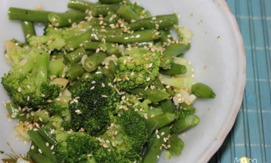 Рецепт овощного гарнира с имбирем