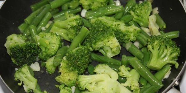 овощной гарнир с имбирем