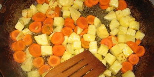 овощной гарнир с репой