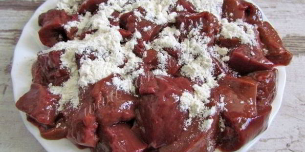 говяжья печень тушеная в мультиварке